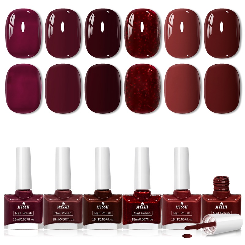 6'lı Set 15ml Kırmızı Siyah Ca - Resin Glitter Pack incelemesi ve fiyatı