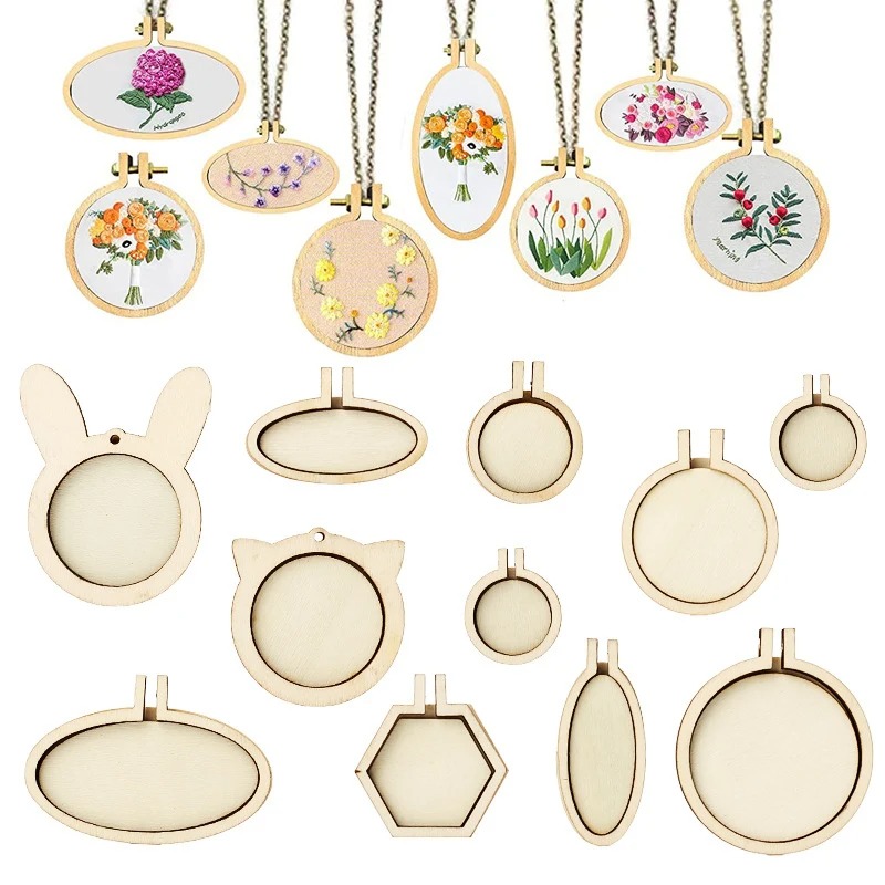 1/3/5 adet ahşap nakış kasnağı - Wood Ring Blank incelemesi ve fiyatı