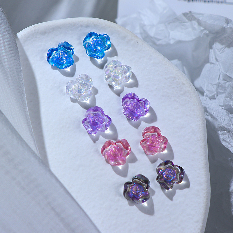50 adet/paket 10x10mm tırnak s - Resin Glitter Pack incelemesi ve fiyatı