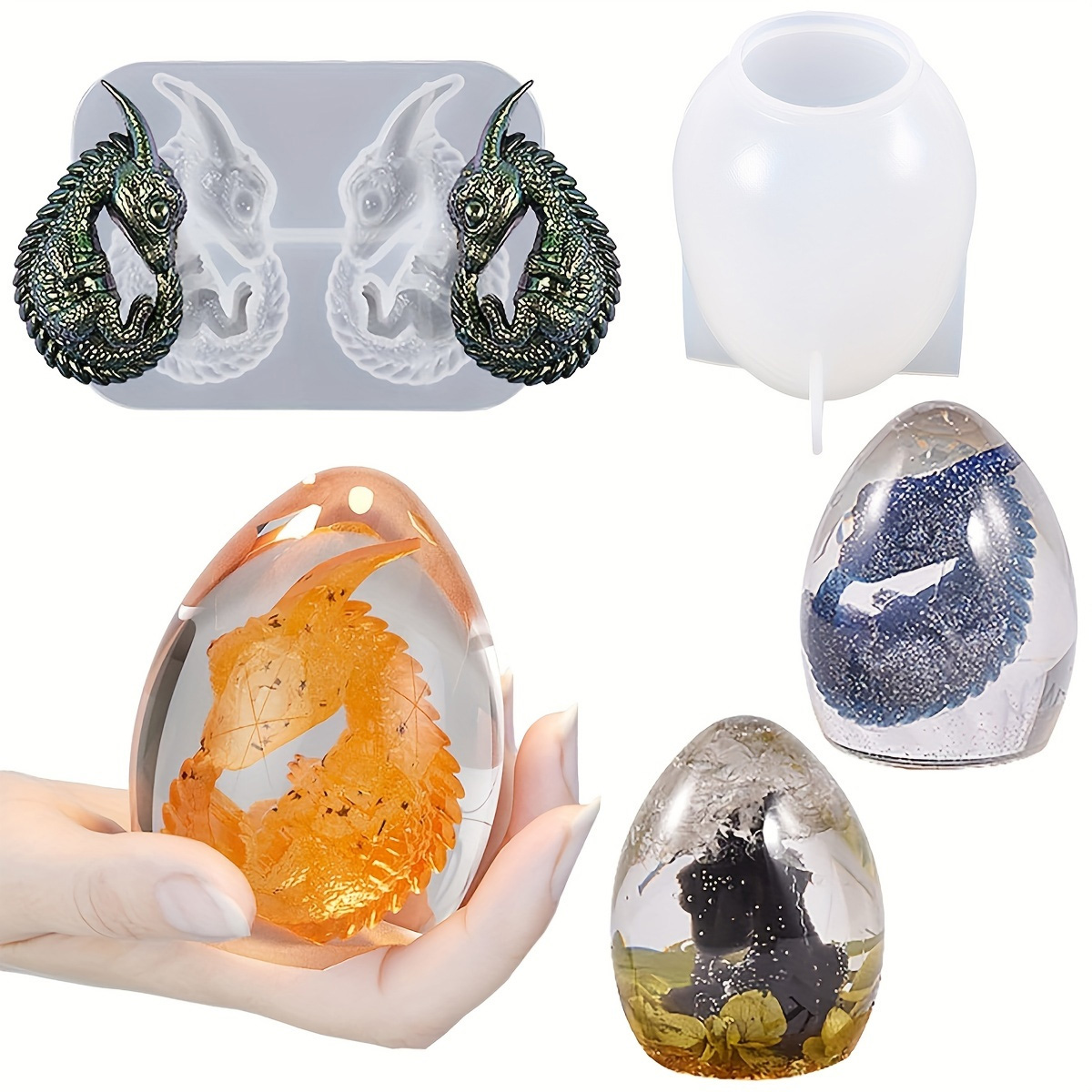 Silikon Ejderha Yumurta Kalıpl - Resin Craft Ideas incelemesi ve fiyatı
