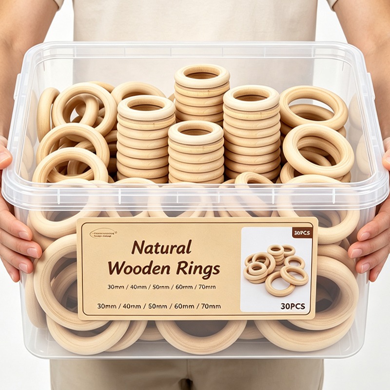 İşlenmemiş Ahşap Halkalar, Pür - Wood Ring Blank incelemesi ve fiyatı