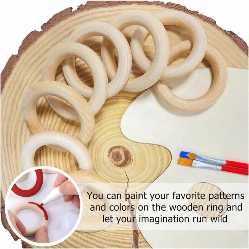 İşlenmemiş Ahşap Halkalar, Pür - Wood Ring Blank incelemesi ve fiyatı
