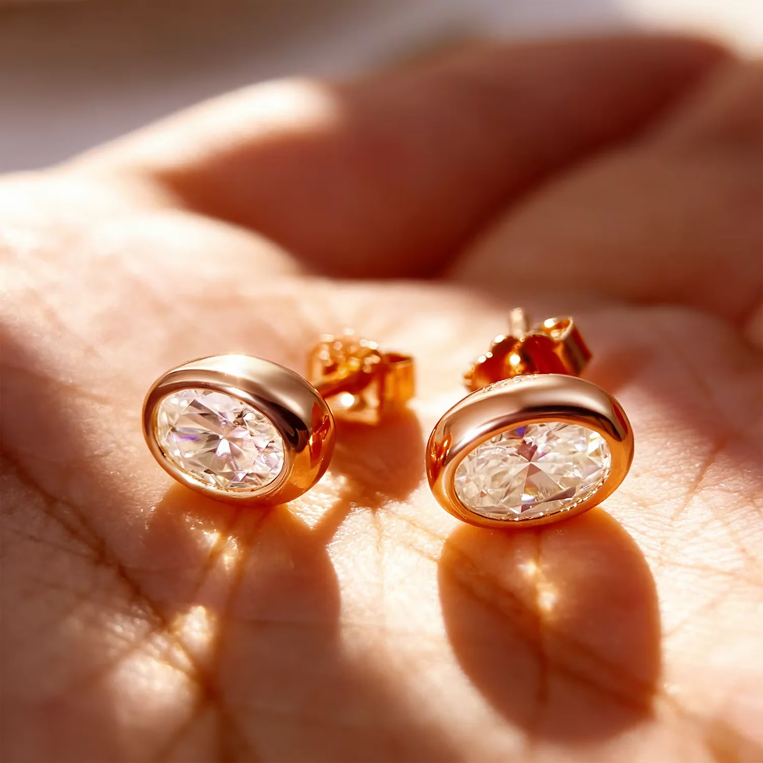 QIBAOKU Çerçeveli Oval 3 Karat - Bezels Set Pendant incelemesi ve fiyatı