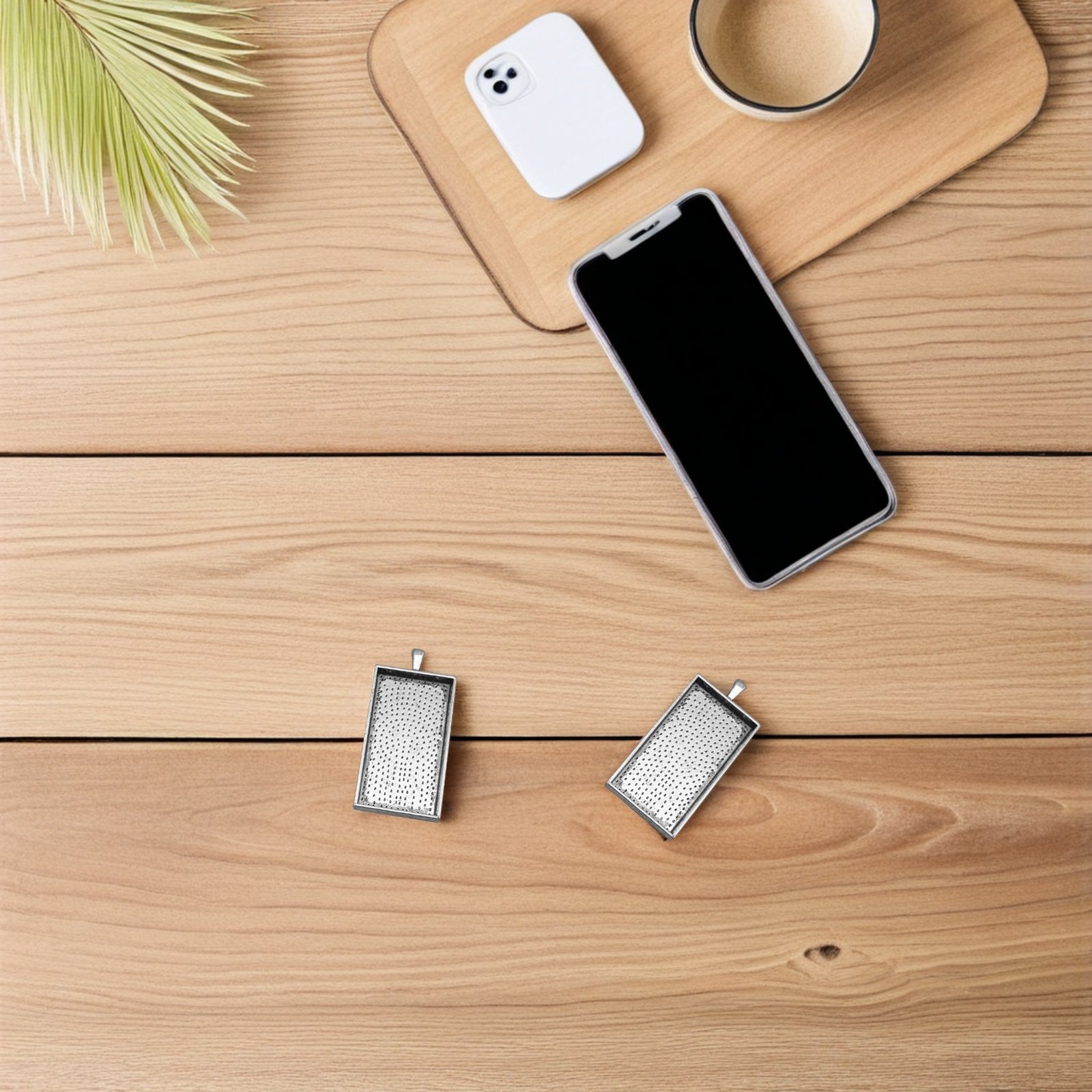 10 Adet Alaşımlı Kolye Aparatı - Bezels Set Pendant incelemesi ve fiyatı