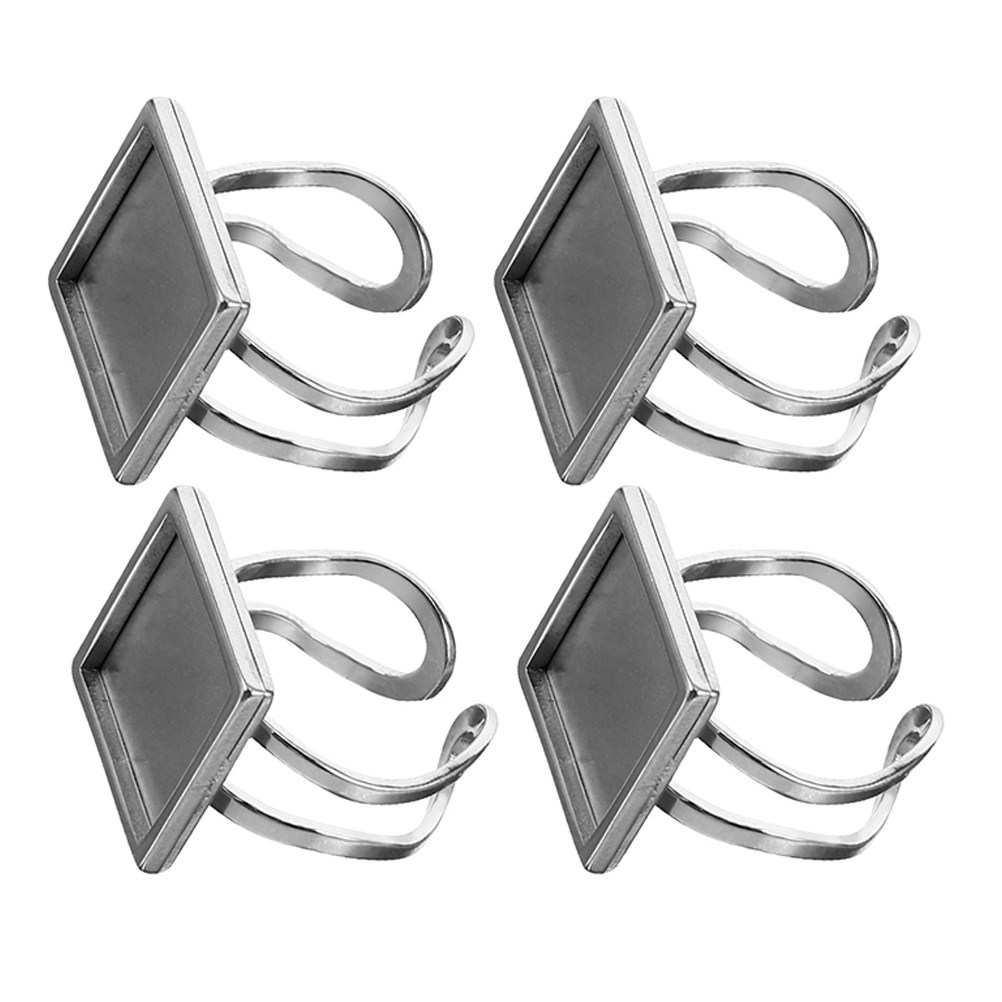 4 Adet Metal Halka Boş Parça,  - Resin Crafts Diy incelemesi ve fiyatı